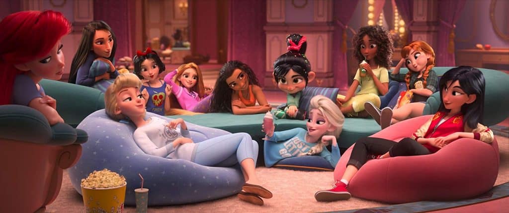 Vanellope and Disney Princesses