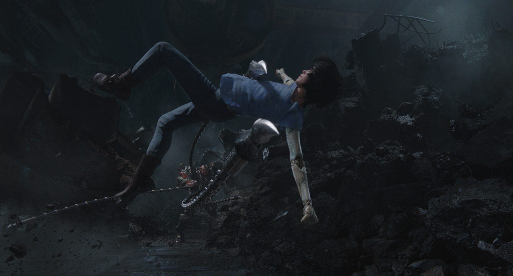 Action sequence of Alita: Battle Angel